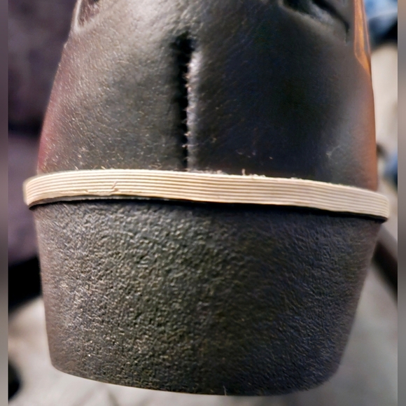 Sorel Tivoli Boots sz 10US Black Leather & Suede Waterproof Laceup Serpa Linning - Picture 11 of 11